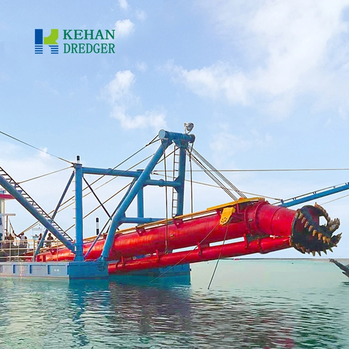 12inch Sea Sand Cutter Suction Dredger Cutter Head with Dredging Depth 15m