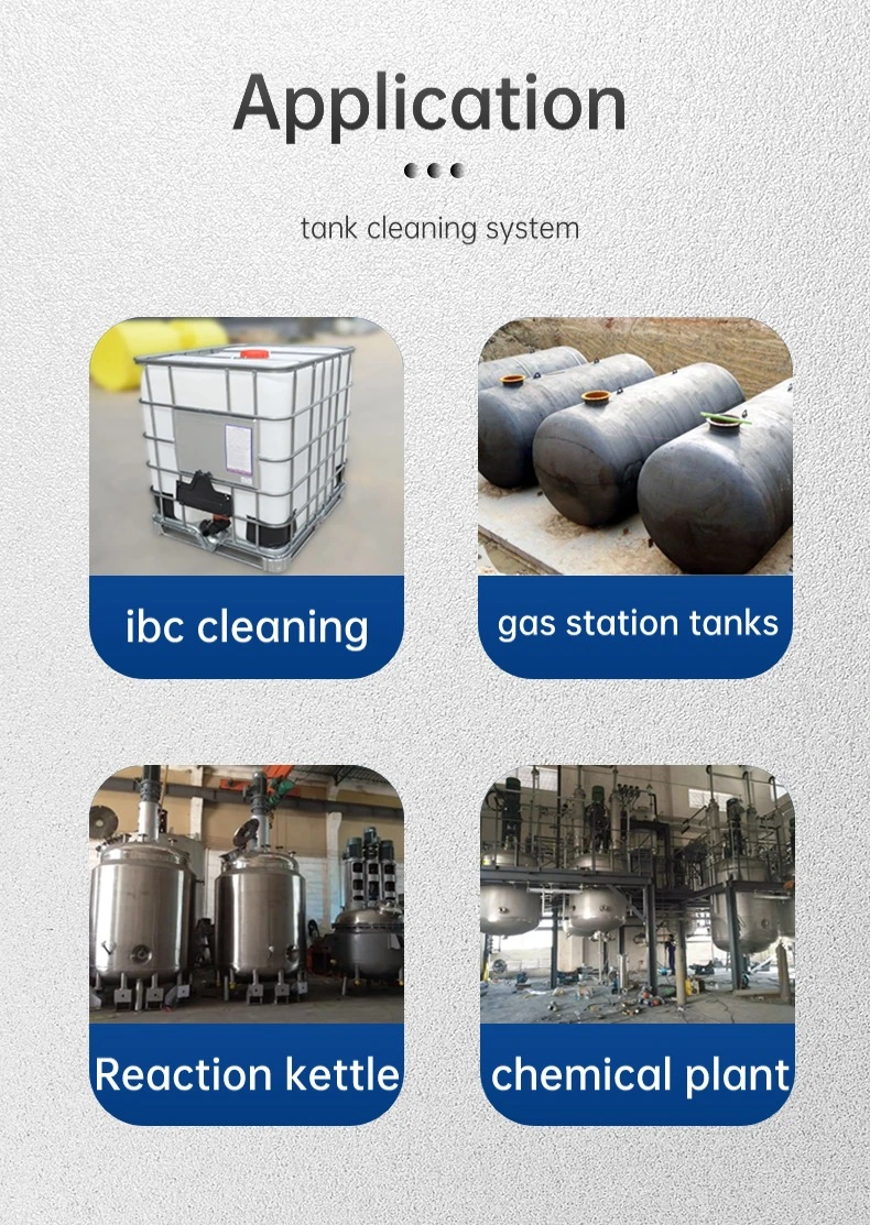 High Pressure Jet Cleaner Cold Water Blaster Oil Tank Cleaning System