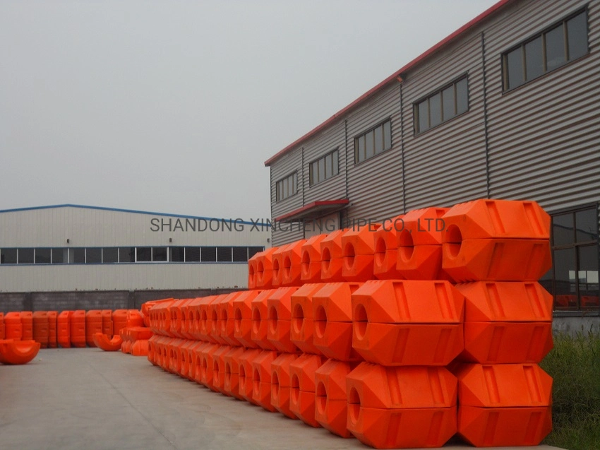 Plastic PE Cable Floats Floater for Electric Discharge Suction Dredger