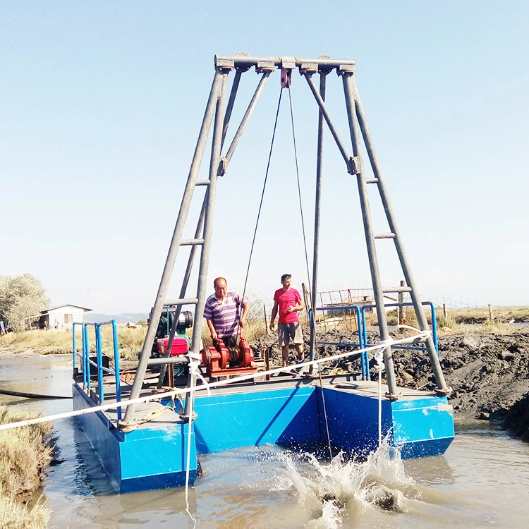 China 4inch Floating Dredge Sand Jet Suction Dredger