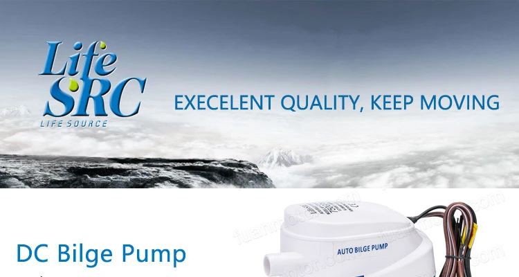 Lifesrc Submersible Water Pump 12V 750gph Automatic Bilge Pump