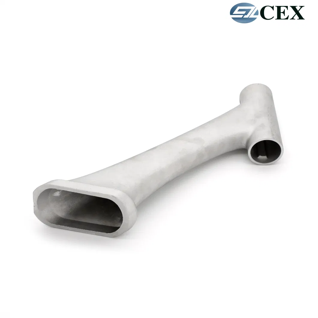 Custom Made Automotive Air Intake Aluminium Alloy Pressure Casting Exhaust Pipe