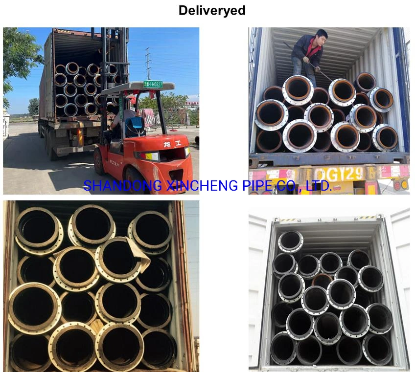 Cutter Suction Dredger Discharge HDPE Pipe for Transport Sand