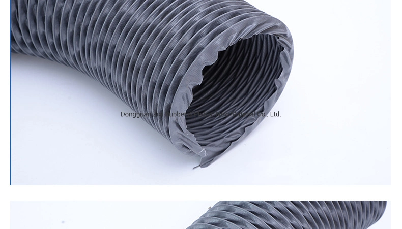 Plastic 2.5 Inch 3 Inch Fabric Flexible Heat Resistant Flexible Pipe