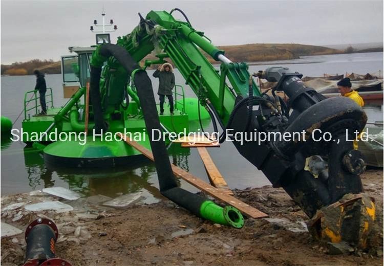 China Famous Brand HID Portable Amphibious Dredger for City River Cleaning