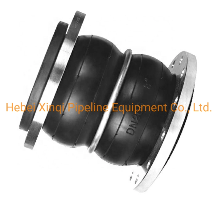 Floating Flange Double Spherical Flexible Bellow Rubber Expansion Joints