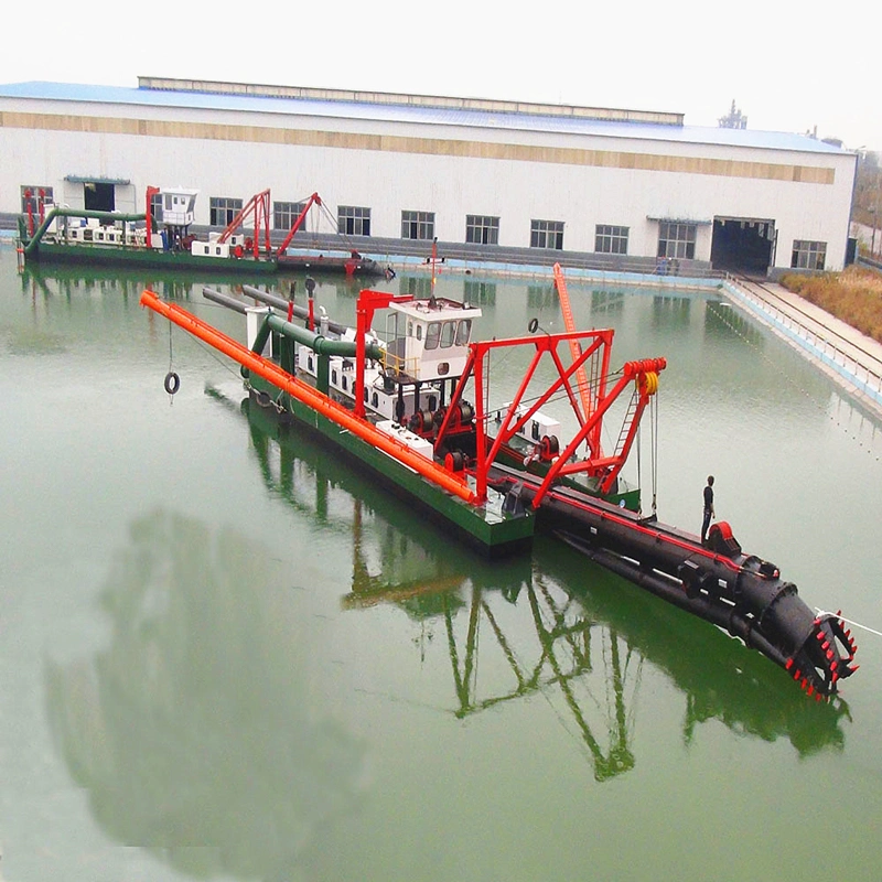 Water Flow 3000/3500/5000m3 Hydraulic Diesel Engine 20inch Sand Dredge Cutter Suction Dredger for /Lake /Sea /Reservoir /Port Sand