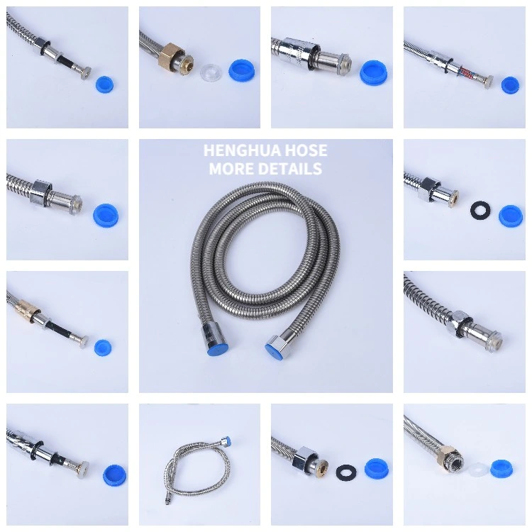 China Factory Seller Bathroom Sink Drain Anti-Clogging Sewer Spring Flexible PVC Shower Hose