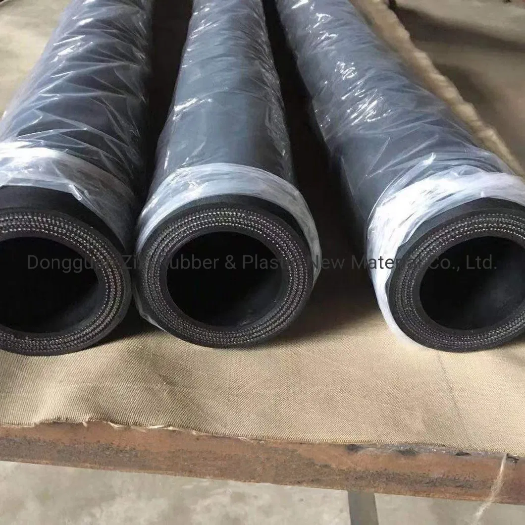 Flexible Ducting Rubber Abrasion Resistant Sandblast Hose Concrete Pipe