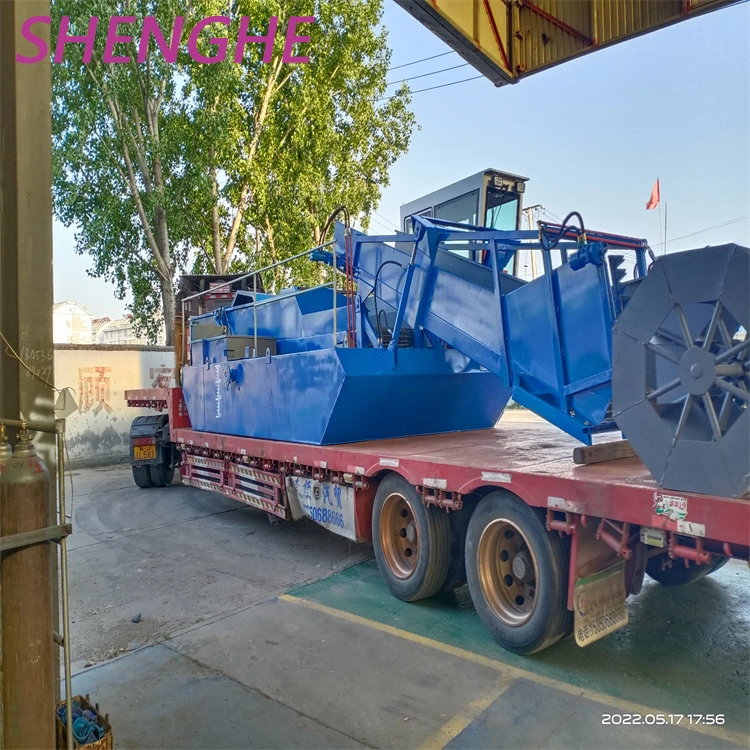 Chain Bucket Gold and Diamond Mining Dredger/Gold Washing Plant/Diamond Washing Planting/Mining Dredger with Jigger for River Gold and Diamond