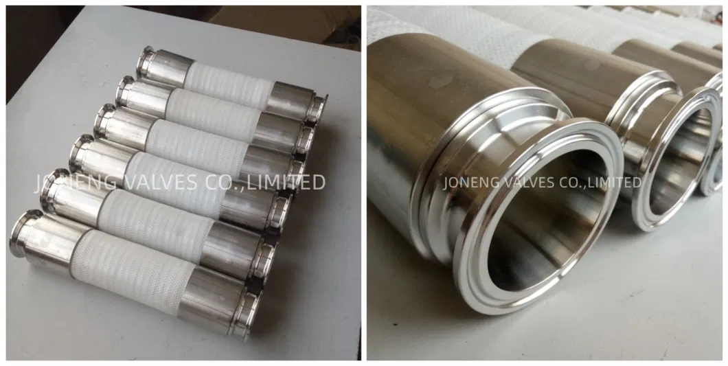Stainless Steel Sanitary High Pressure Low Temperature Clamp Exhaust Pipe