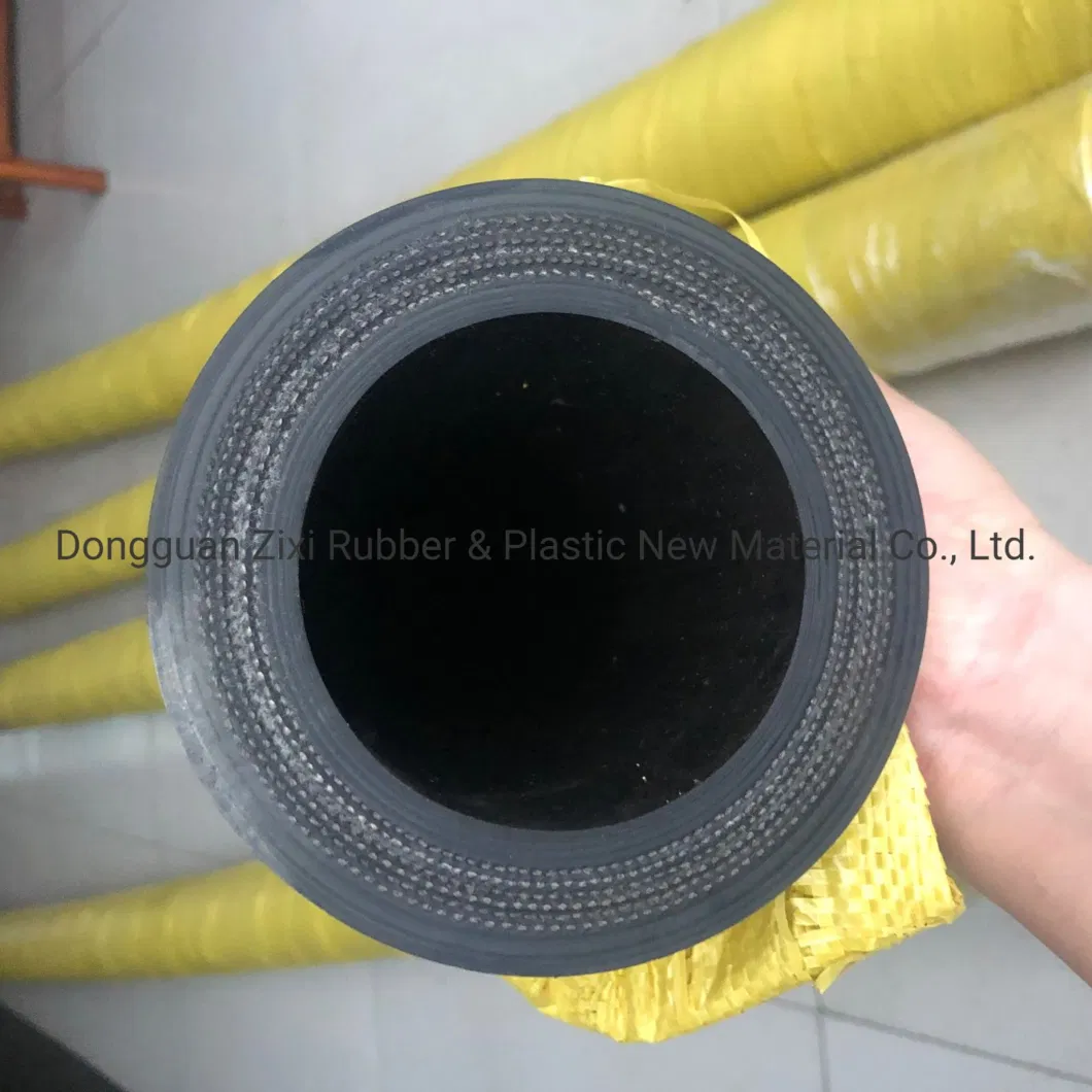 Flexible Ducting Rubber Abrasion Resistant Sandblast Hose Concrete Pipe