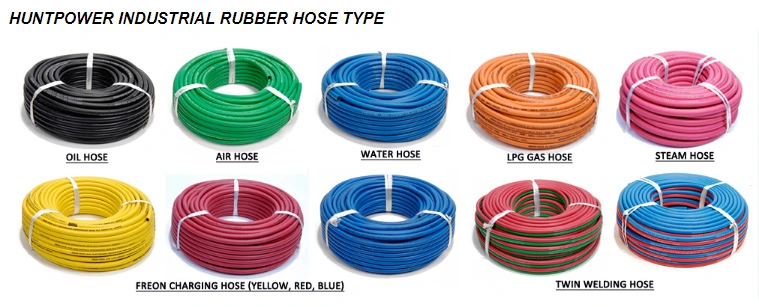 Manufacturer 4 Inch High-Pressure Rubber Water Discharge Hoses for Hot Water with ISO