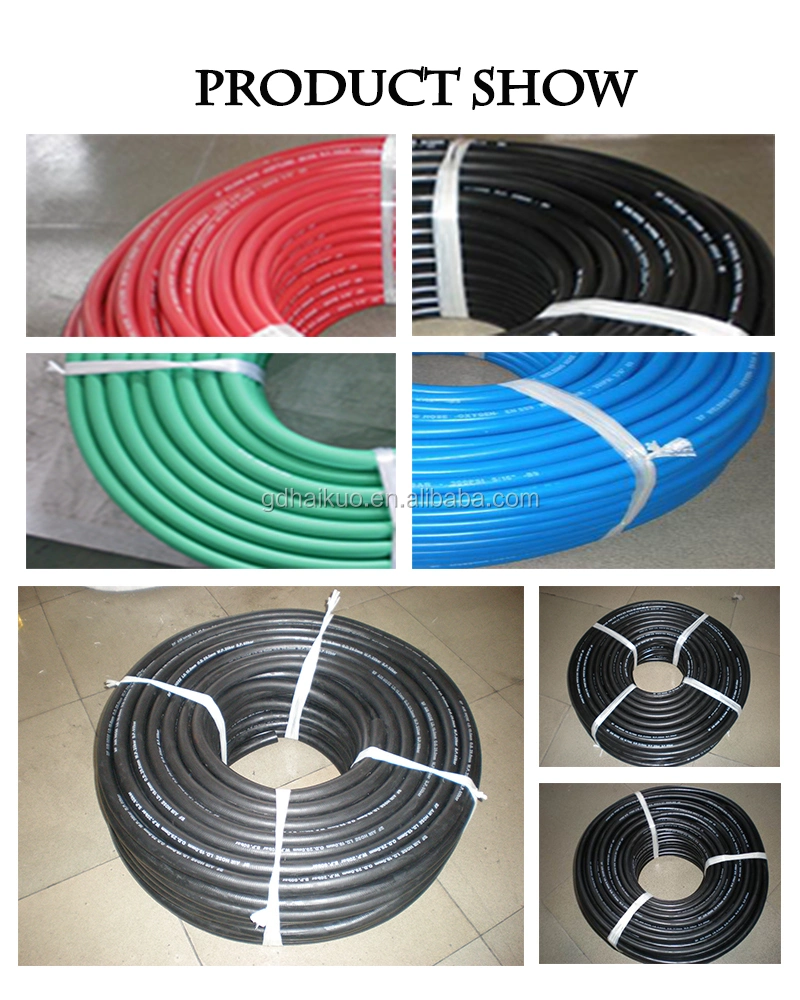 Manufacturer 4 Inch High-Pressure Rubber Water Discharge Hoses for Hot Water with ISO