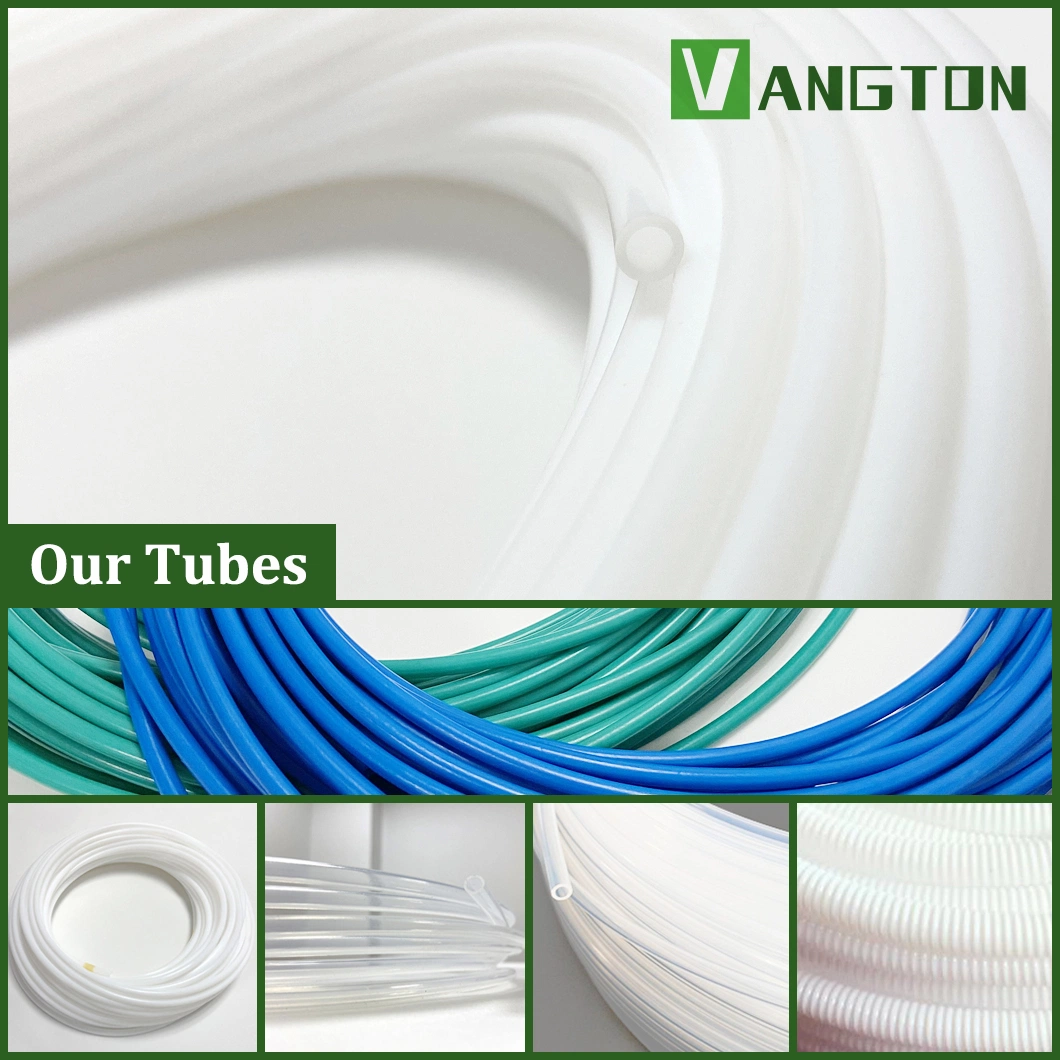 0.3-600 Diameter White Virgin Extruded PTFE Tube