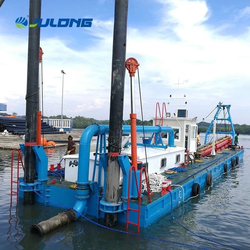 River Lake Sand Dredging Pump Machine Gold Mining Dredger Port Construction Cutter Suction Dredger