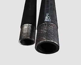 Hengshui Yinli Rubber Flange Joint Connection Braided Flexible Hose with Flange End