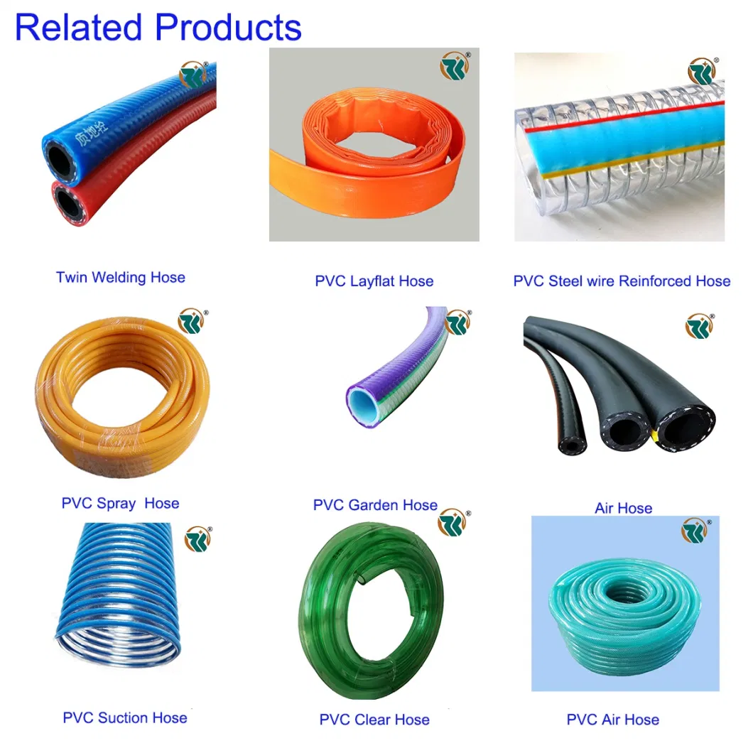 Cheapest Customized Bendable Promotional Inch Flexible PVC Fiber Hose High Pressure PVC Braided Hose