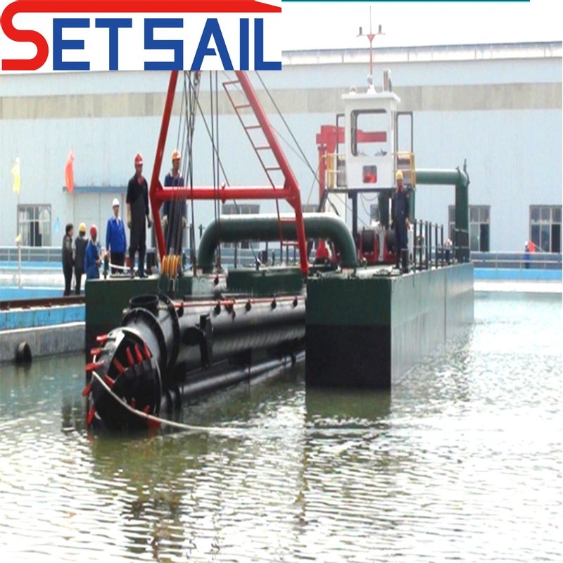 14 Inch Cutter Suction River Sand Dredger with HDPE Pipe