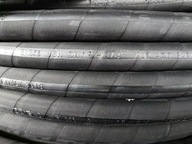 Hengshui Yinli Rubber Flange Joint Connection Braided Flexible Hose with Flange End