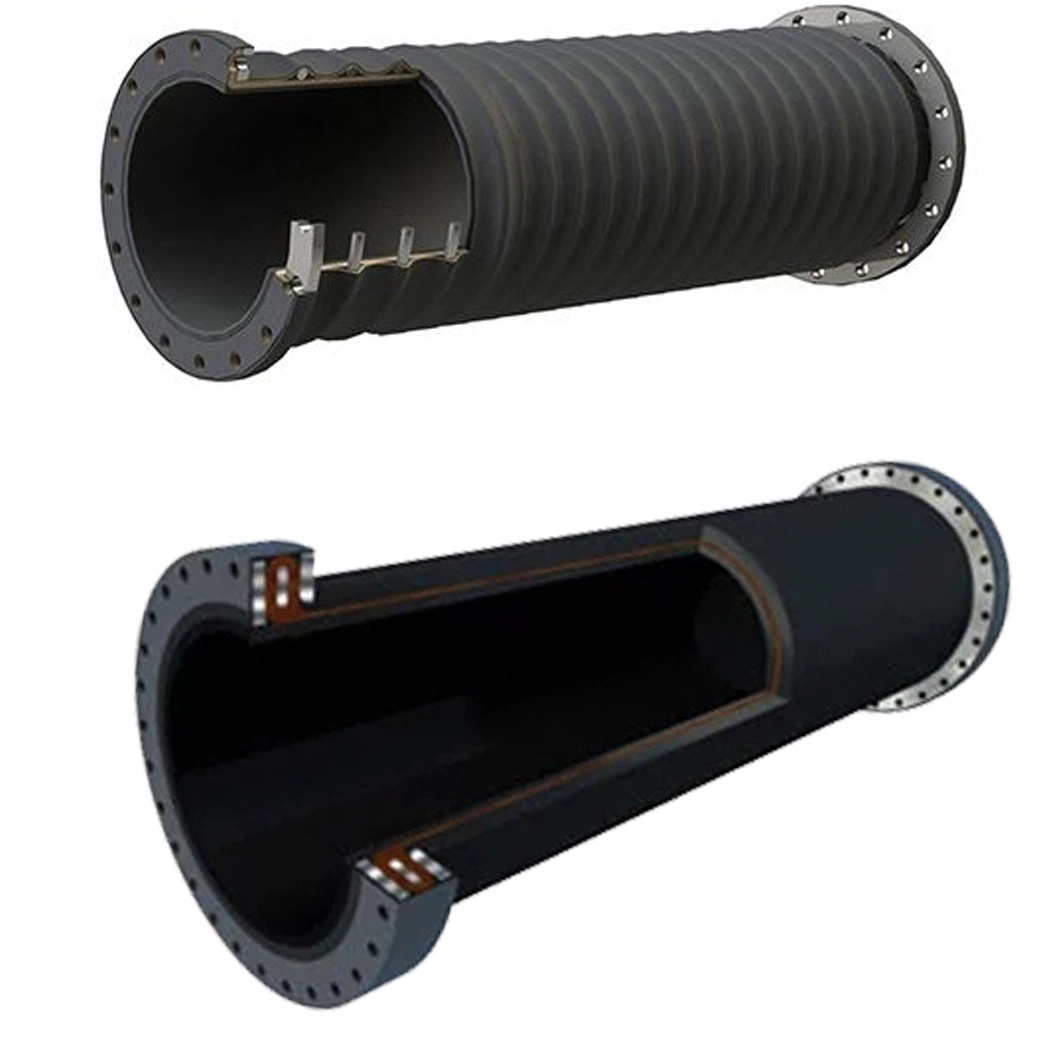 10&quot;-24&quot; Mud and Sand Dredging Hose Flexible Armored Discharge Hose for Dredging