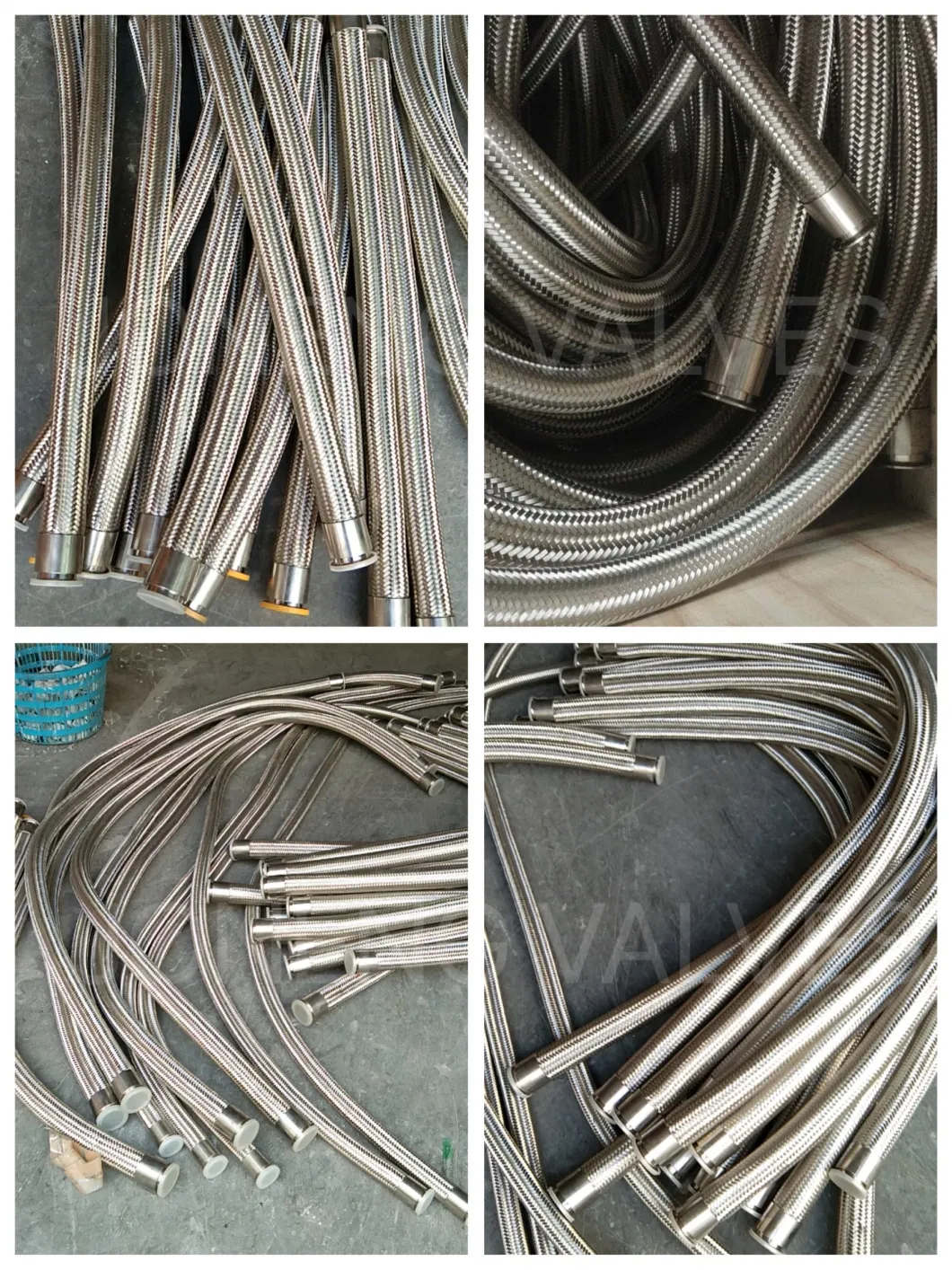 Stainless Steel Sanitary High Pressure High Strength Threaded Exhaust Pipe for Gases