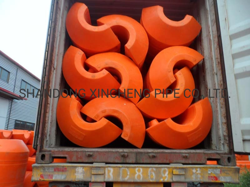Plastic Dredging Pipe Floating for Offshore Discharge Project