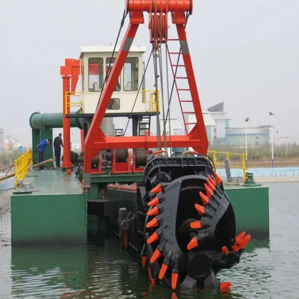 Various Grass Cutter Dredger with Pump/Attract Distance/Transport Pipe/Hydraulic Motor/Marine Engine/Gearbox