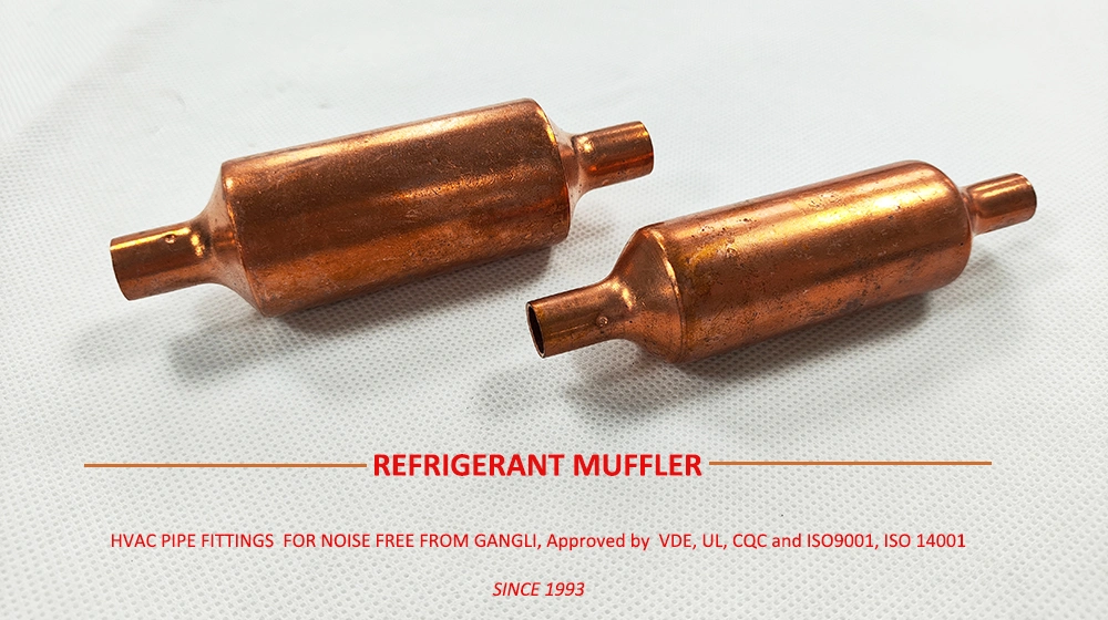 Gangli Refrigeration Fittings Copper Pipe Muffler