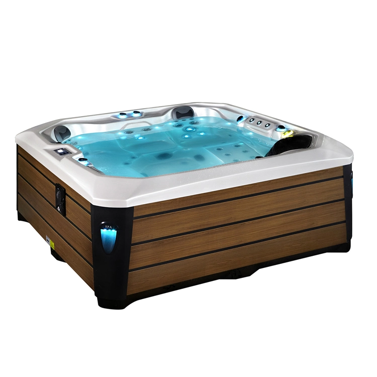 Sunrans Hydrotherapy 5 Person Outdoor Balboa Hot Tub for Garden with Air Jets (SR805A)