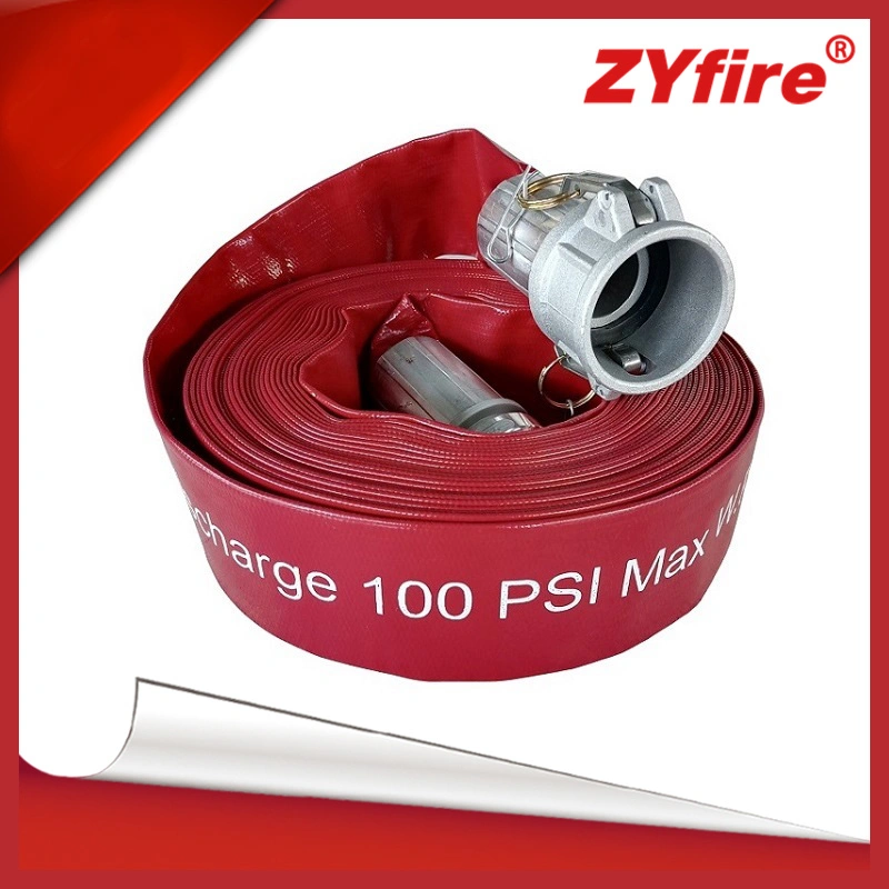 Zyfire 4/5/6/8/10 Inch PVC Flexible Shower Lay Flat Farm Irrigation Water Pump Drain Duct Hose