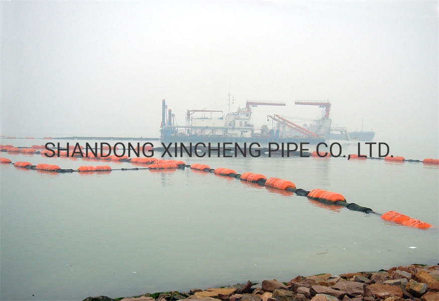 MDPE Pipe Floats with PU Foam Inside for Dredging Project