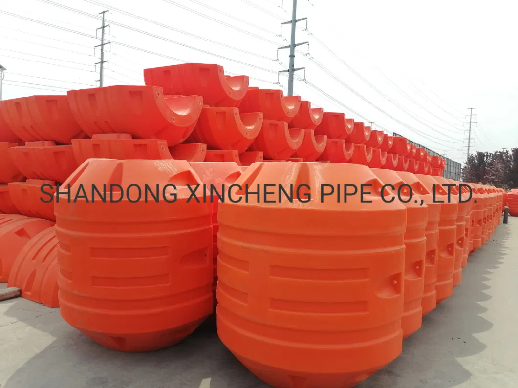 Plastic Dredging Pipe Floating for Offshore Discharge Project