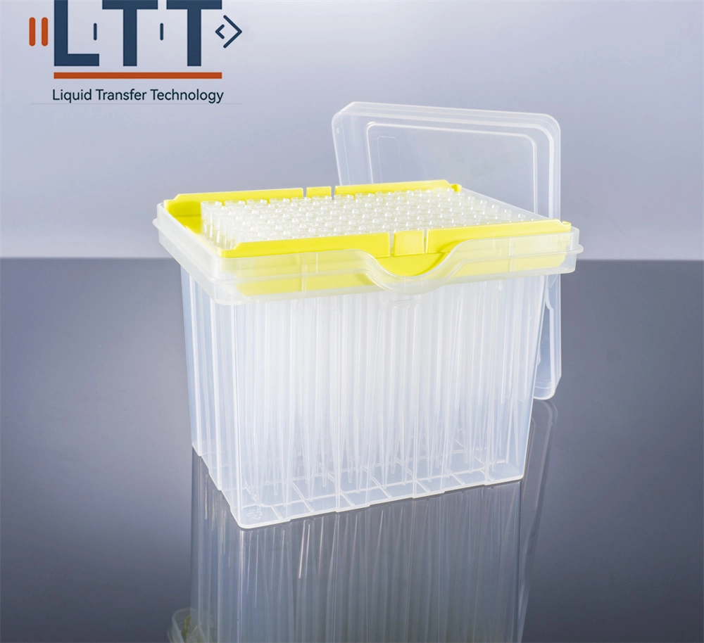 Transparent Filter Pipet Tips Suction Head with Filter Element Sterile Box Sterile, Rnase/Dnase Pyrogen Free