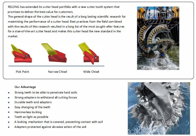 Cutter Head Dredger Hydraulic Head Cutters Dredging Head