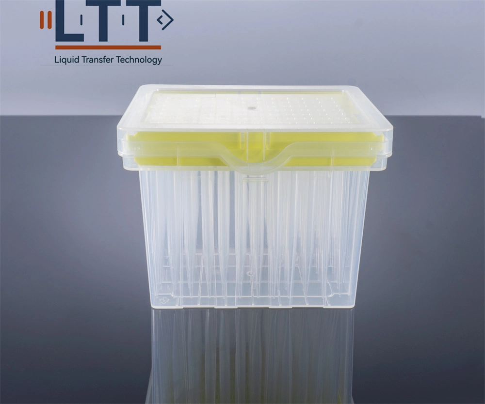 Transparent Filter Pipet Tips Suction Head with Filter Element Sterile Box Sterile, Rnase/Dnase Pyrogen Free