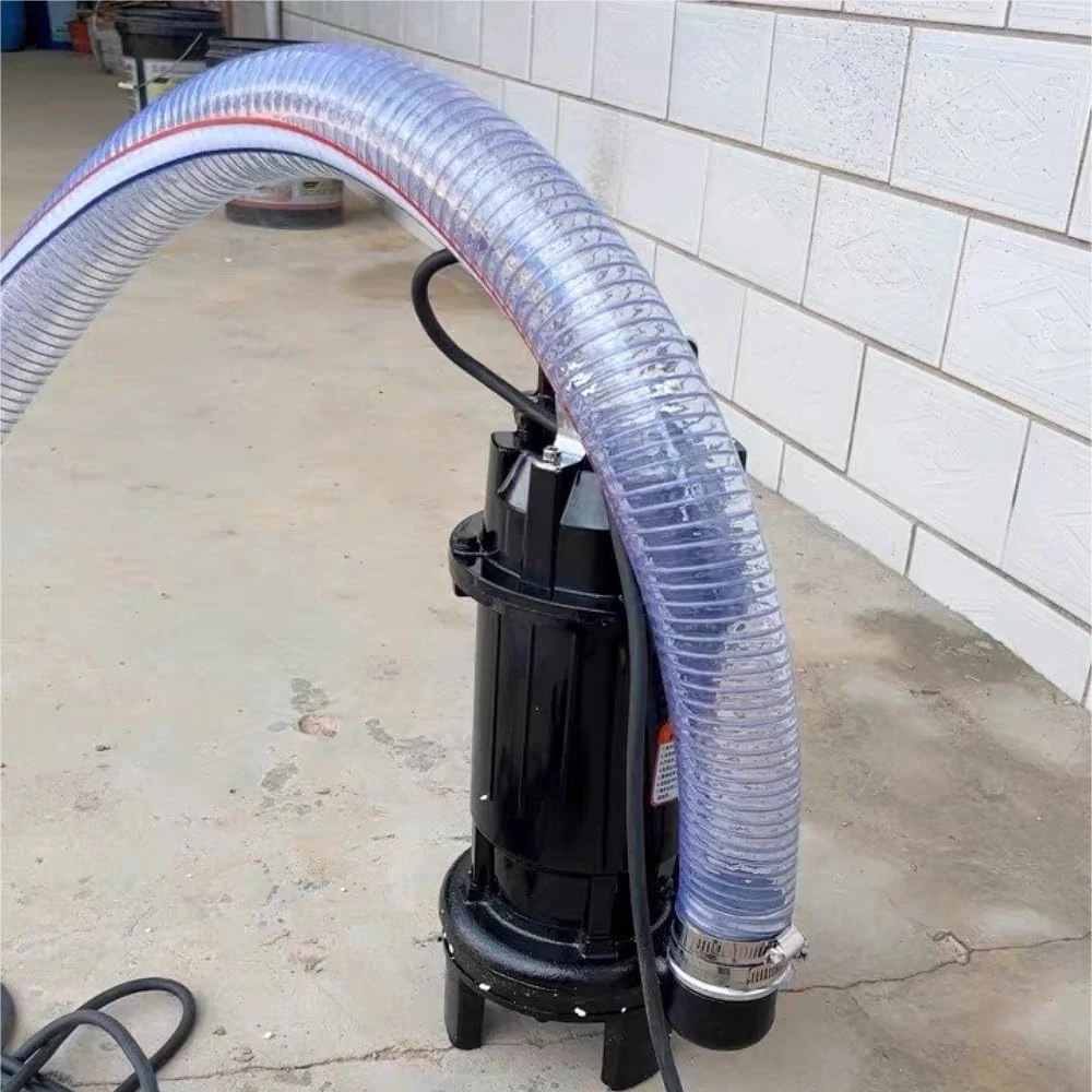 Heavy-Duty Steel Wire Vacuum Suction Hose PVC High Pressure Flexible Hose