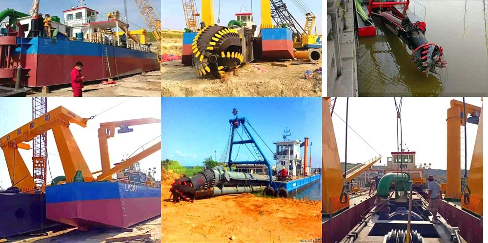 18/20/22/24/26 Inch Cutter Suction Dredger Applied in River Sand Mining