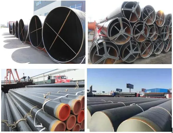 SSAW Dredging Sand Black Painting Casing Seamlessless Carbon Steel Pipeline