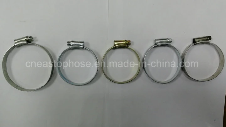 Galvanized Iron Material British Type Hose Clamp Used for Pipe