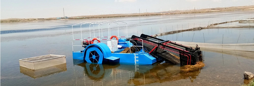 Aquatic Weed Harvester/Weed Cutting Machine/Water Rubbish Salvage Boat