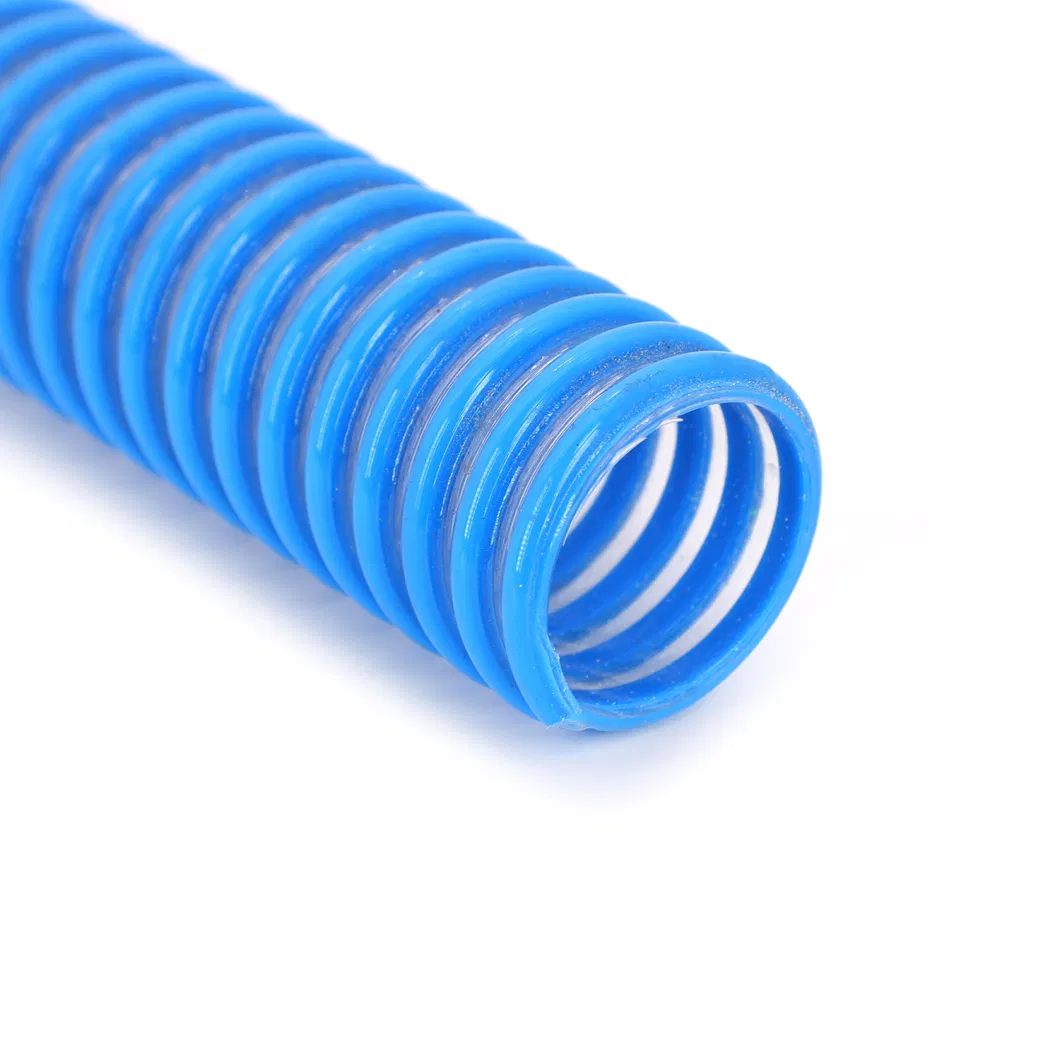 Soft Flexible PVC Water Drain Pipe Steel Wire Suction Hose