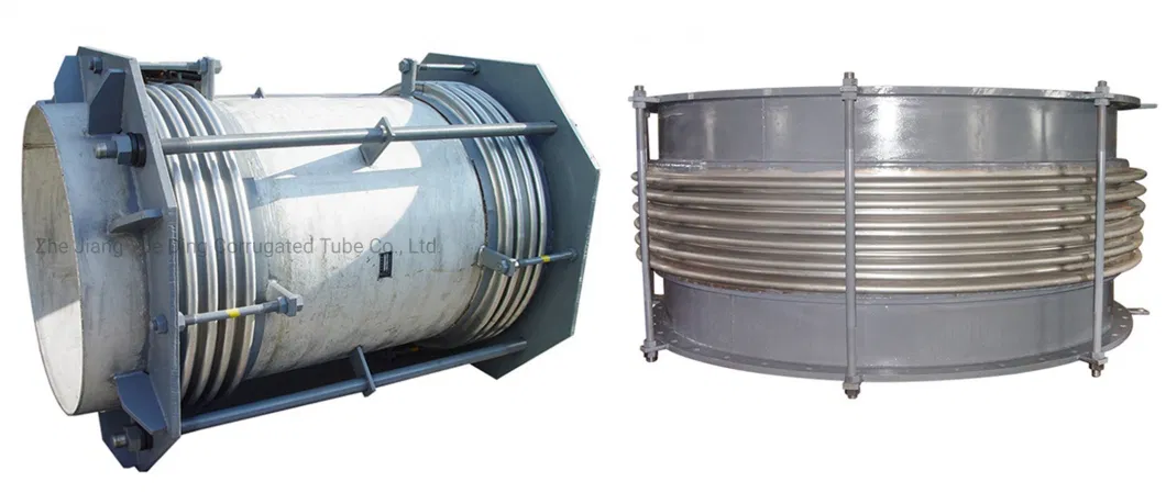 304 Metal Reinforced Expansion Joints Pipeline Flexible Bellows