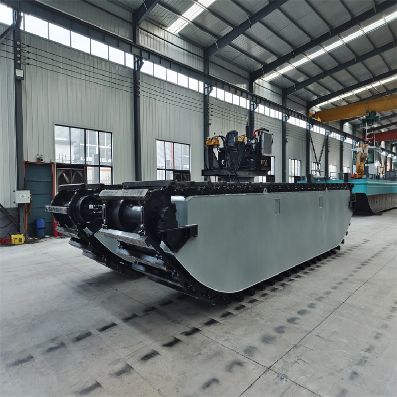 Amphibious Multi-Function Work Boat with Factory Price Work for Dredgers/Dredging Equipments in River Dredging Excavator