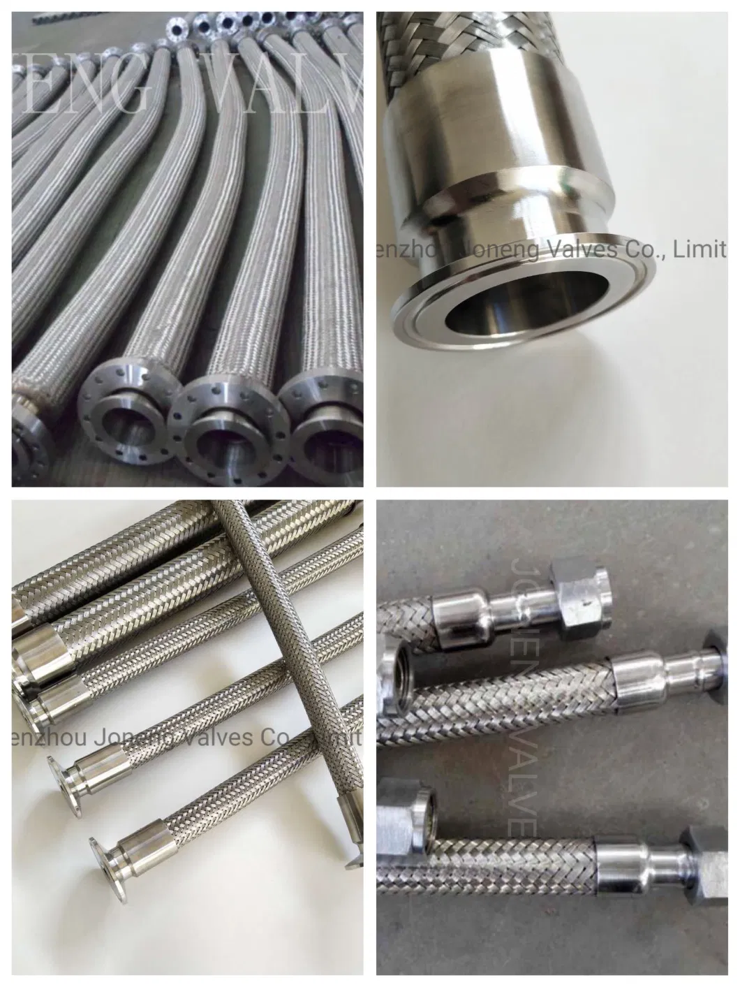 Stainless Steel Sanitary High Pressure High Strength Threaded Exhaust Pipe for Gases
