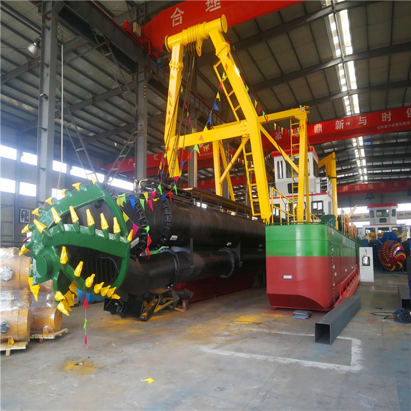 Water Flow 3000/3500/5000m3 Hydraulic Diesel Engine 20inch Sand Dredge Cutter Suction Dredger for /Lake /Sea /Reservoir /Port Sand