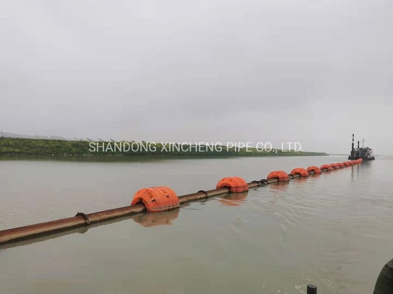 Plastic Floating Dock Pipe Floats Dredge Hose Floats in Water