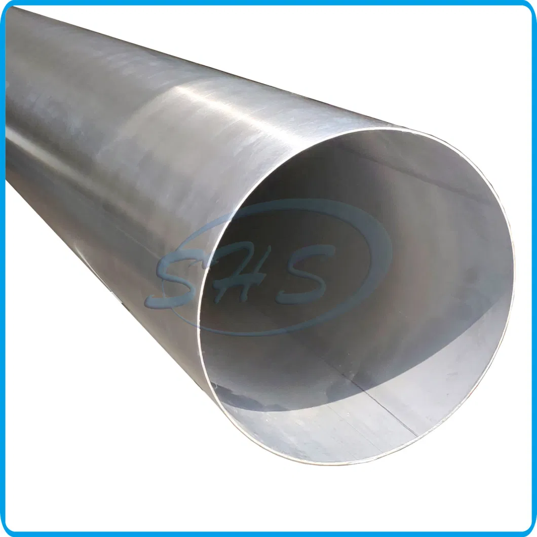 Stainless Steel Round Pipe in Large Size for Exhaust Outlet
