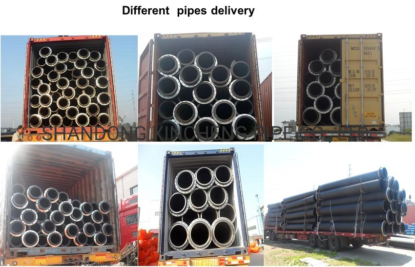 High Quality HDPE Discharge Pipe DN710mm Used for Cutter Suction Dredger