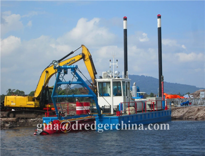 China Portable Small Dredger for Sand Pumping